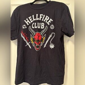 Netflix Stranger Things Hellfire Club Graphic Tee